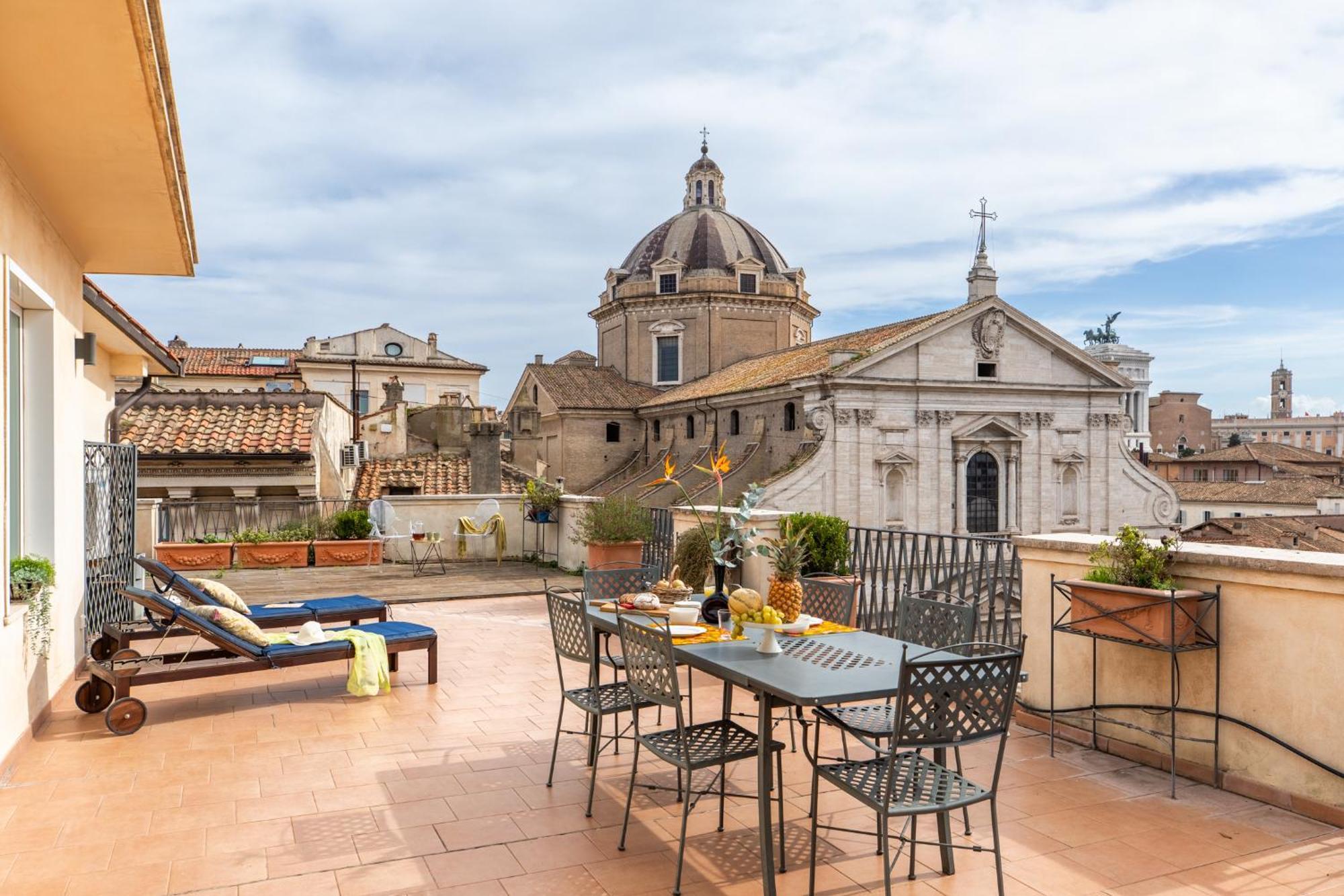 Апартаменты Penthouse Rome Capitol Экстерьер фото