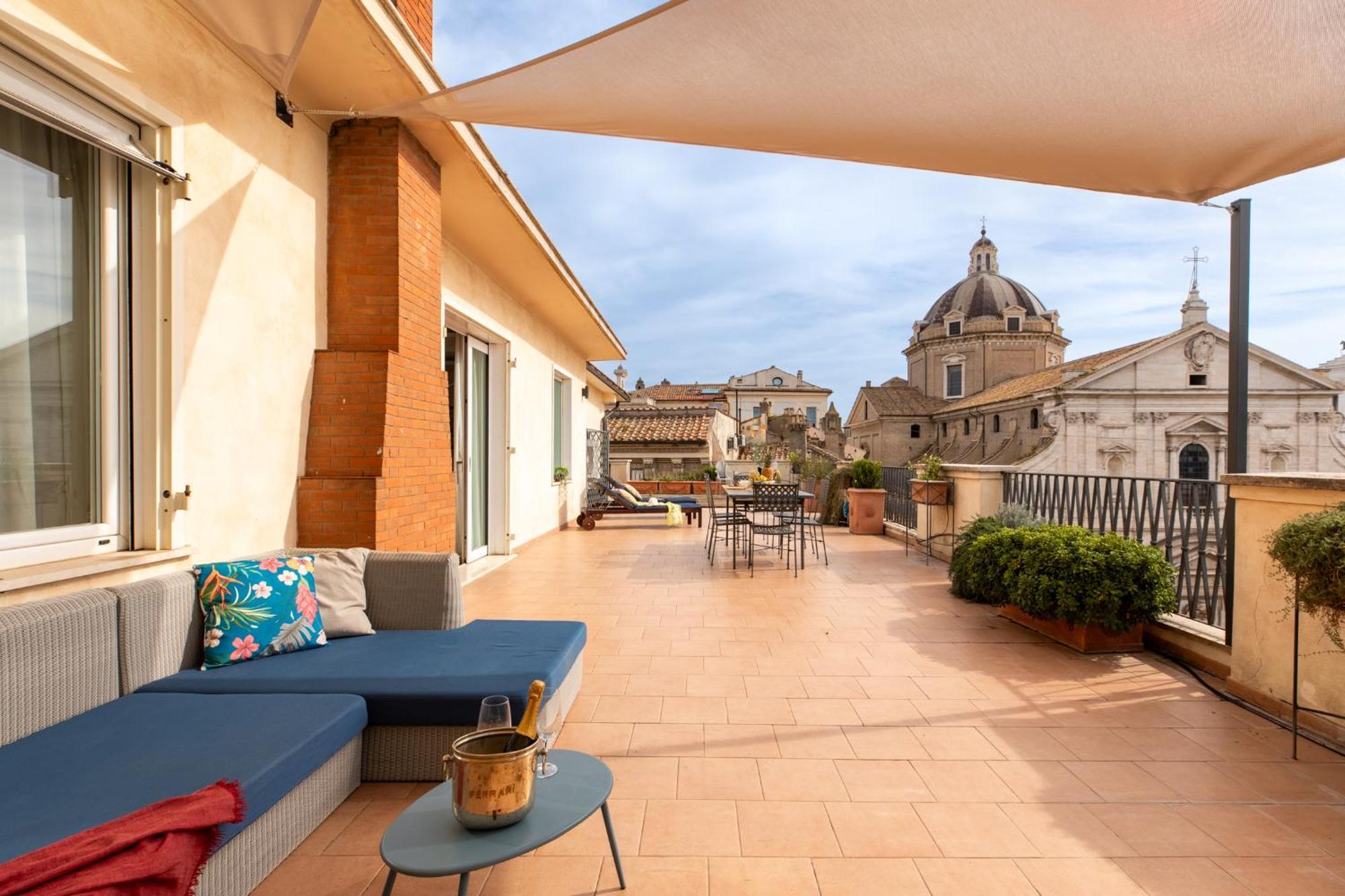 Апартаменты Penthouse Rome Capitol Экстерьер фото